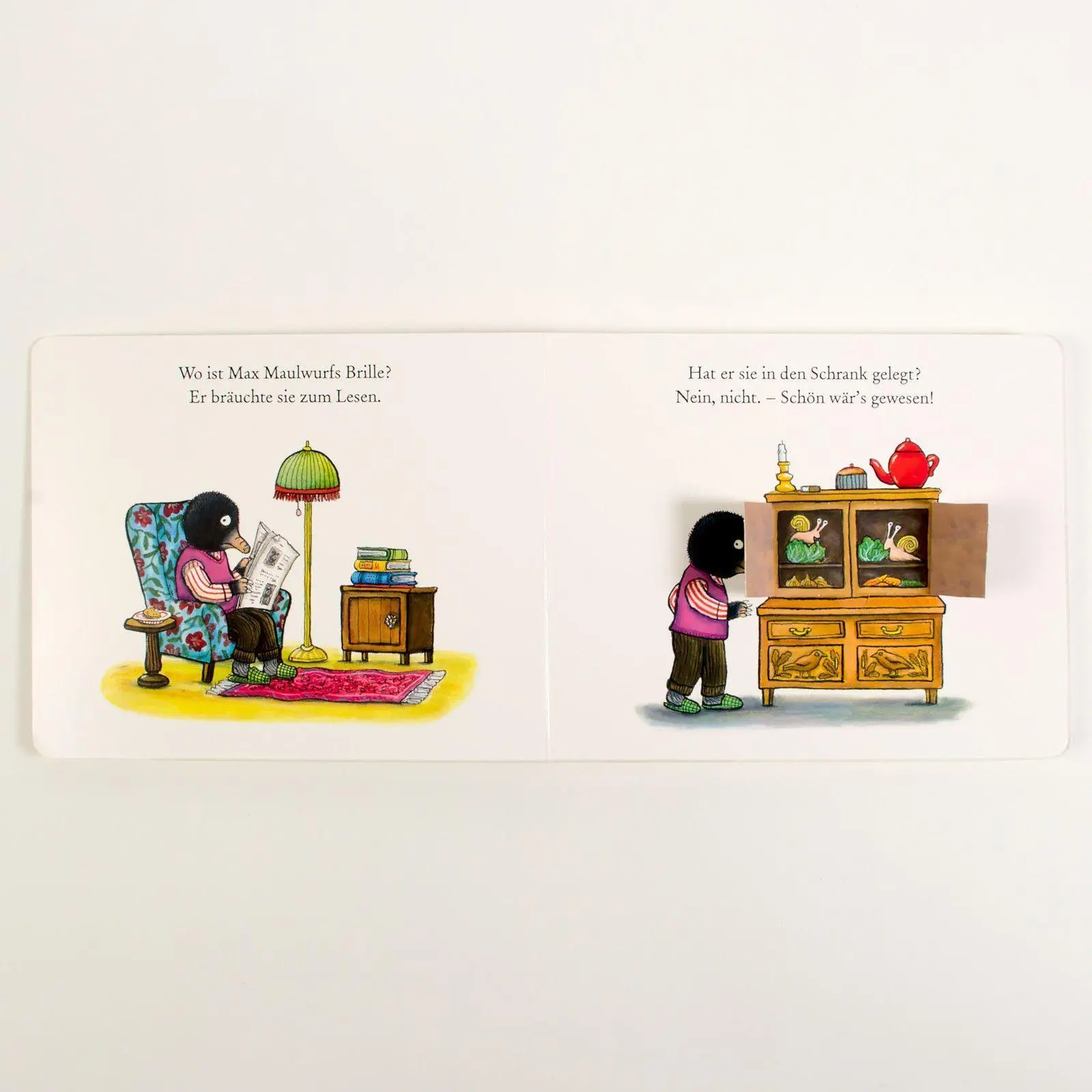 Bild: 9783407757500 | Wo ist die Brille von Max Maulwurf? | Axel Scheffler (u. a.) | Buch