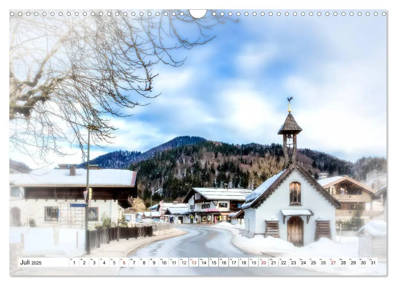 Bild: 9783435477500 | WINTERZAUBER Reit im Winkl und Umgebung (Wandkalender 2025 DIN A3...
