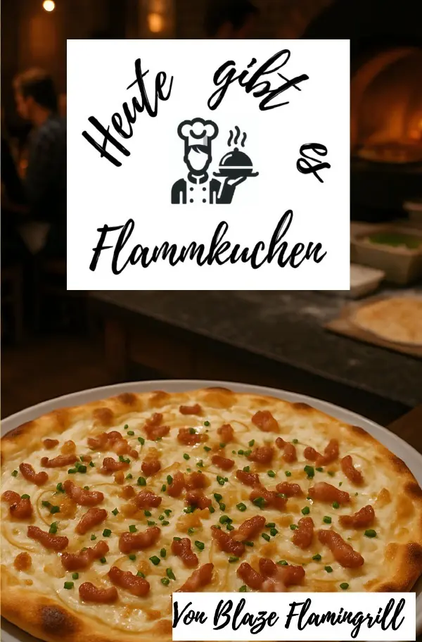 Cover: 9783819767500 | Heute gibt es - Flammkuchen | 30 kreative Flammkuchen Rezepte. DE