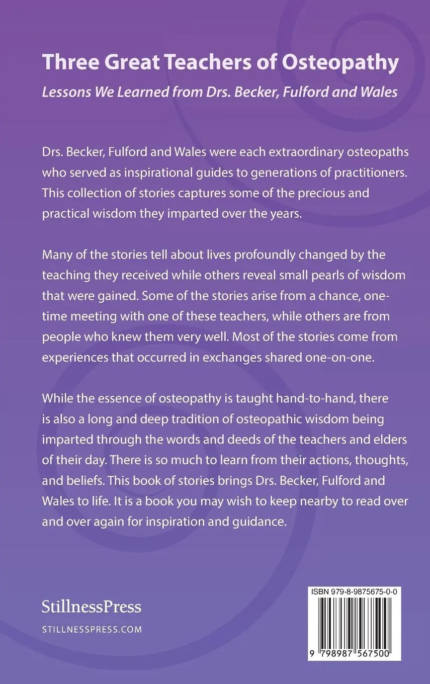 Rückseite: 9798987567500 | Three Great Teachers of Osteopathy | Rachel E. Brooks | Buch | 2023
