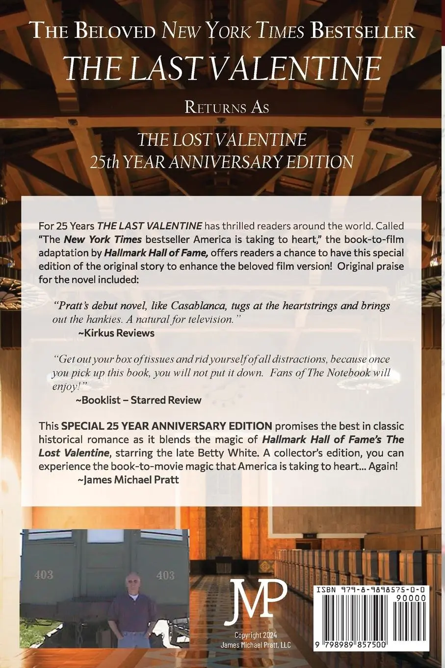 Rückseite: 9798989857500 | The Lost Valentine | James Michael Pratt | Taschenbuch | Englisch