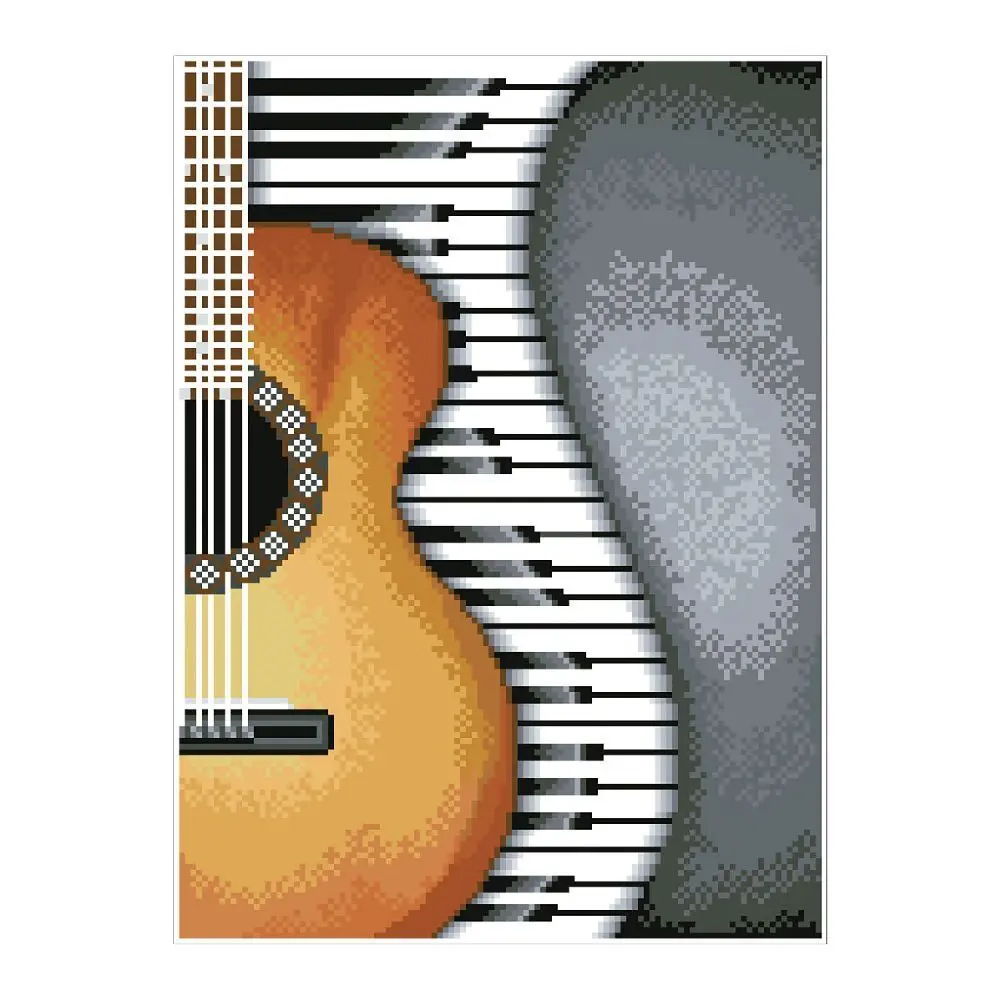 Bild: 4895225917600 | DIAMOND DOTZ - Diamond Painting Klassischer Jazz | Kit (Bastelset)