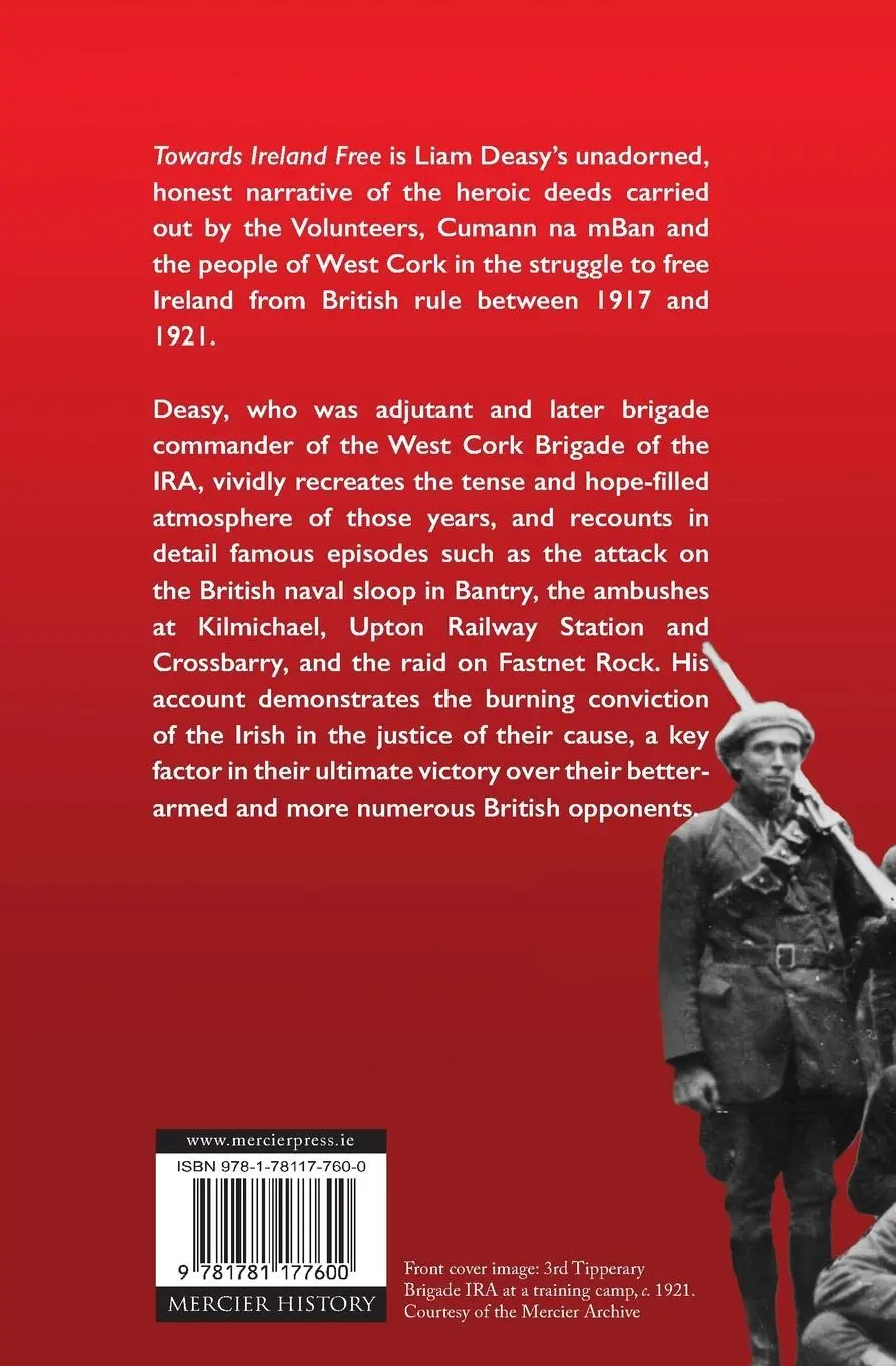 Rückseite: 9781781177600 | Towards Ireland Free | Liam Deasy | Taschenbuch | Englisch | 2020