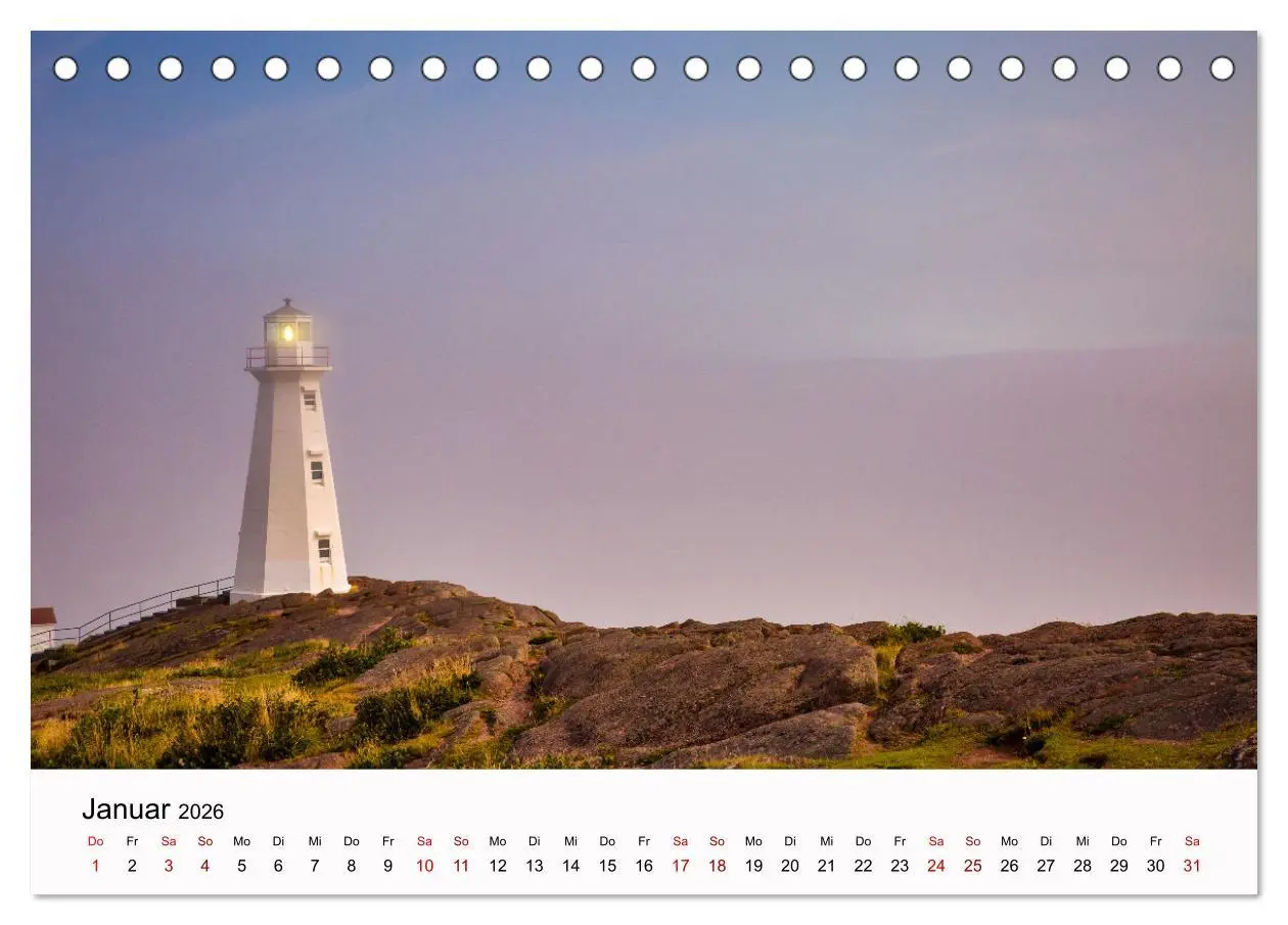 Bild: 9783457487600 | Neufundland - wilde Schönheit im Atlantik (Tischkalender 2026 DIN...