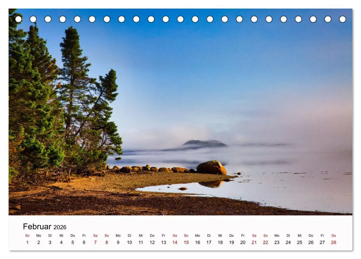 Bild: 9783457487600 | Neufundland - wilde Schönheit im Atlantik (Tischkalender 2026 DIN...