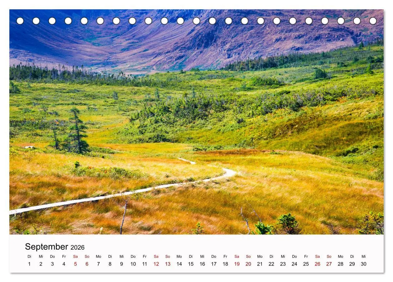 Bild: 9783457487600 | Neufundland - wilde Schönheit im Atlantik (Tischkalender 2026 DIN...
