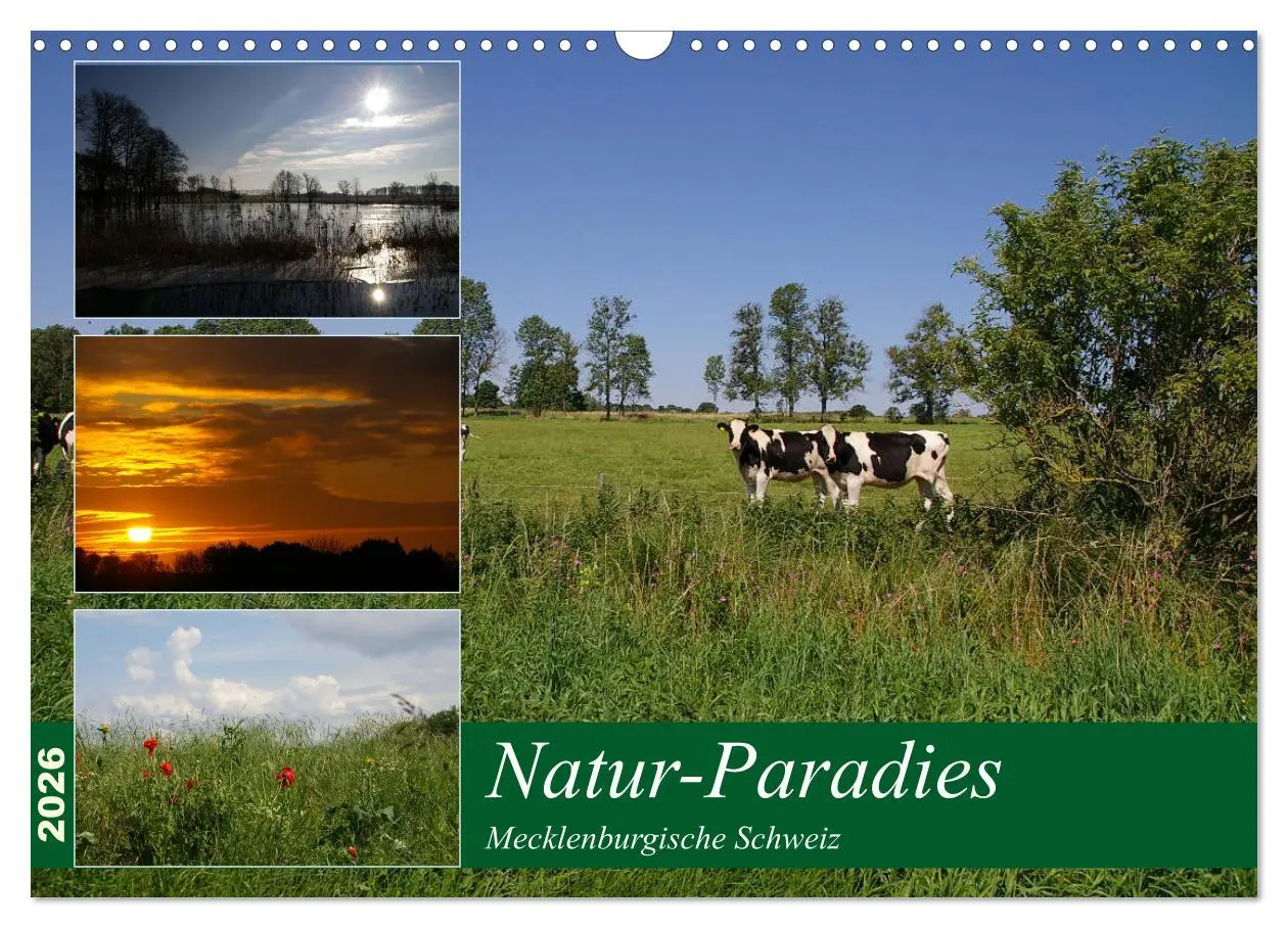 Cover: 9783457937600 | Natur-Paradies Mecklenburgische Schweiz (Wandkalender 2026 DIN A3...