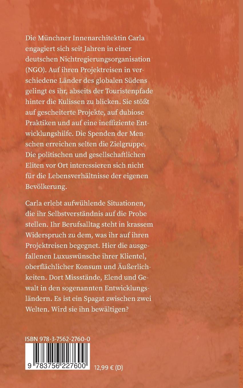 Rückseite: 9783756227600 | Zwischen Luxus und Lehmhütte | Gabriele Lauterbach | Taschenbuch