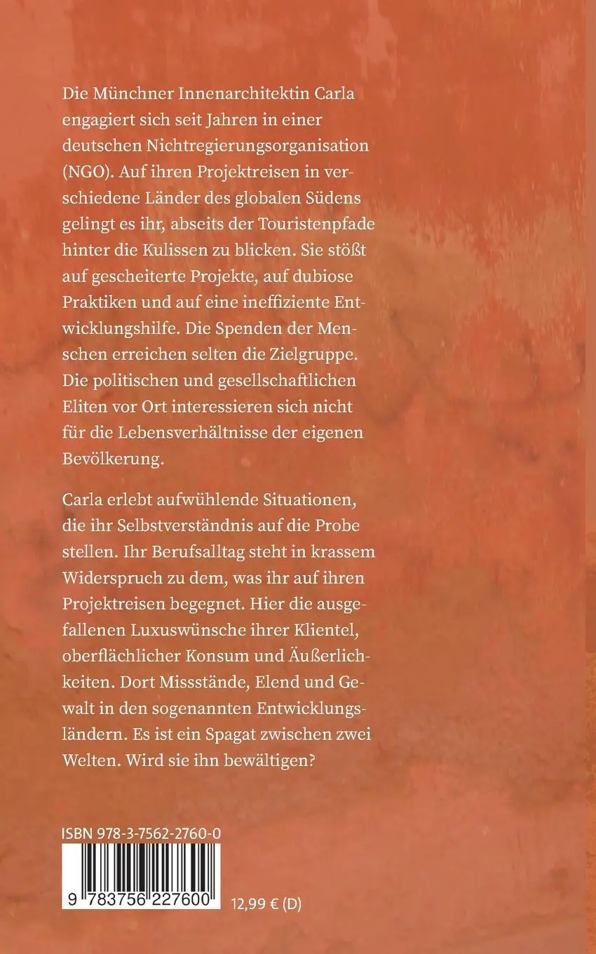 Rückseite: 9783756227600 | Zwischen Luxus und Lehmhütte | Gabriele Lauterbach | Taschenbuch