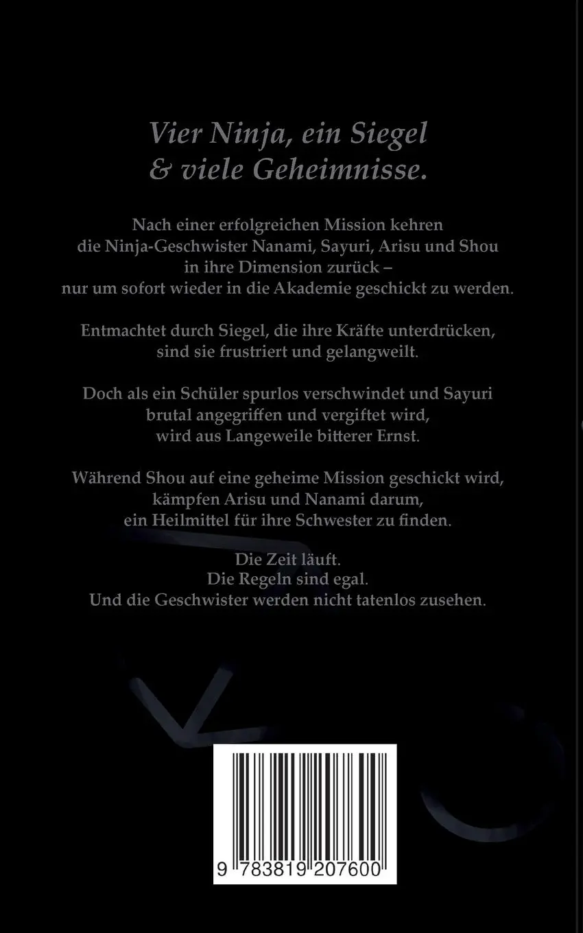 Rückseite: 9783819207600 | Shinobi | Zurück zum Anfang | Quinn Sage | Taschenbuch | 476 S. | 2025