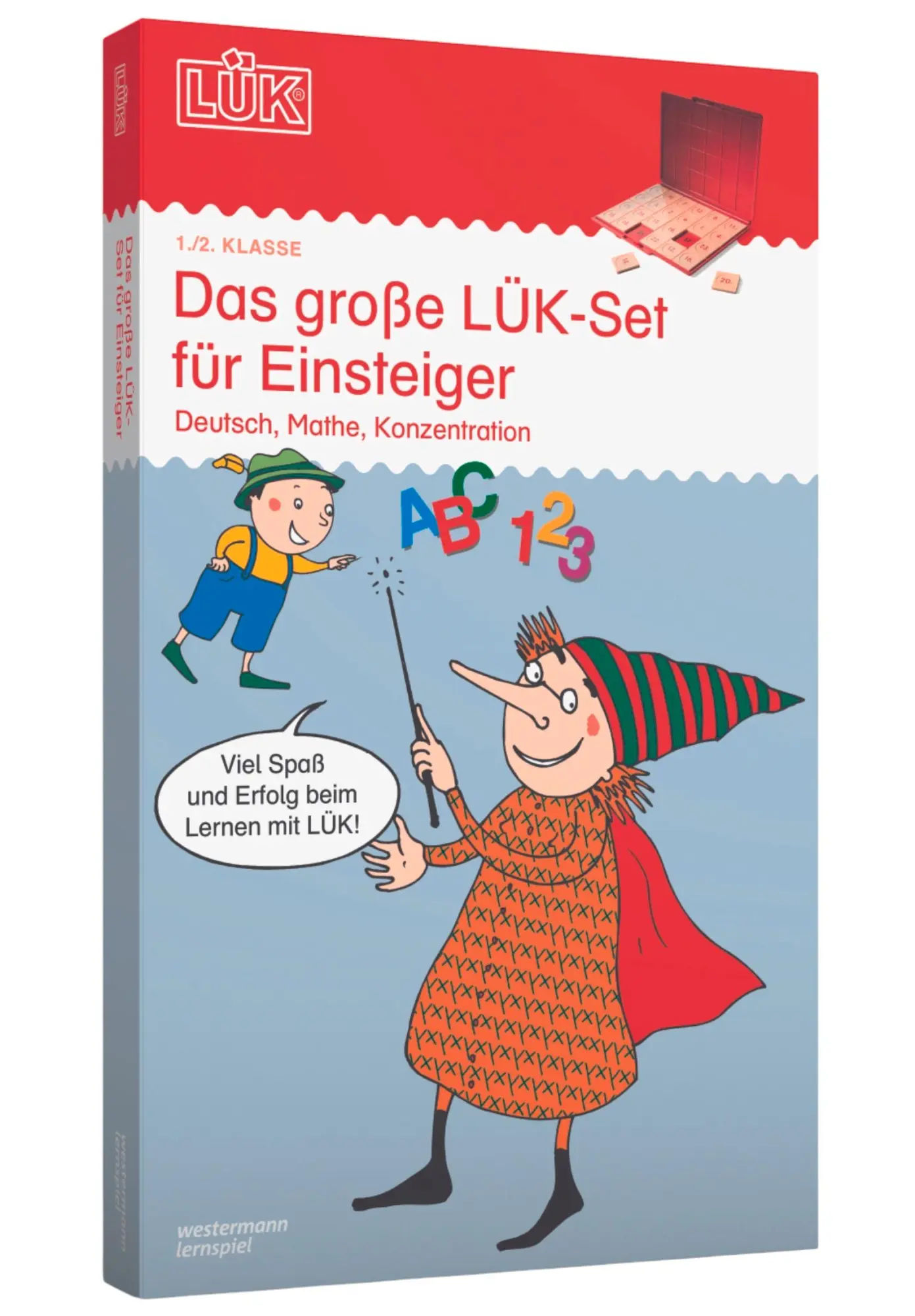 Cover: 9783894147600 | Das große LÜK-Set für Einsteiger: Deutsch, Mathe, Konzentration für... Cover: 9783894147600 | Das große LÜK-Set für Einsteiger: Deutsch, Mathe, Konzentration für...