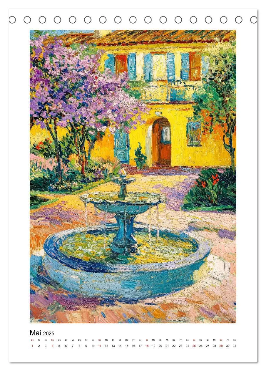 Bild: 9783457237700 | Vincents Jahreszeiten (Tischkalender 2025 DIN A5 hoch), CALVENDO...