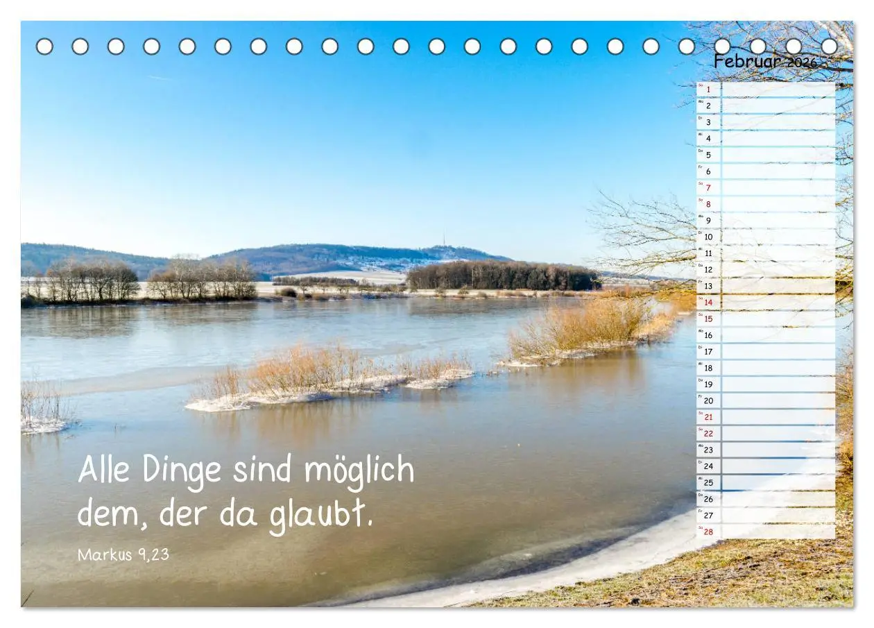 Bild: 9783457927700 | Heimat Hesselberg (Tischkalender 2026 DIN A5 quer), CALVENDO...