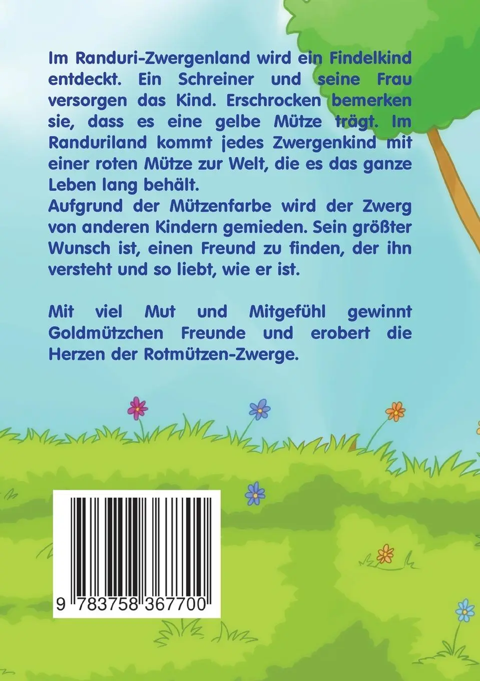 Rückseite: 9783758367700 | Goldmützchens Abenteuer | Ankunft im Zwergenland | Elke Selke | Buch