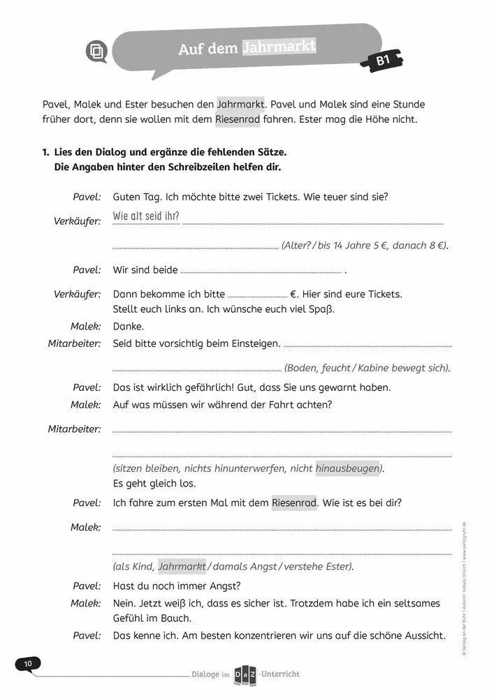 Bild: 9783834667700 | Dialoge im DaZ-Unterricht | Isabell Orasch | Taschenbuch | 112 S.