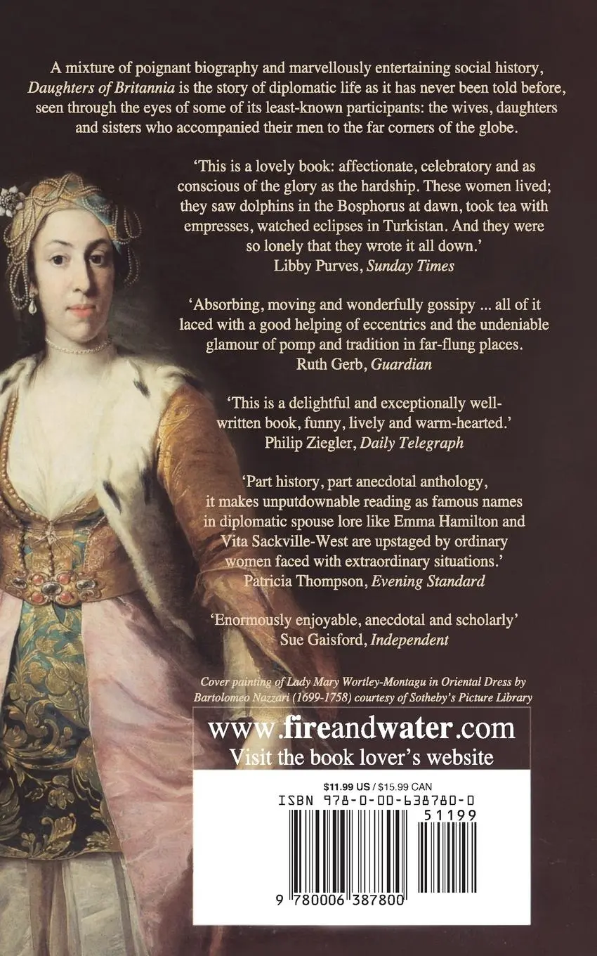 Rückseite: 9780006387800 | Daughters of Britannia | The Lives and Times of Diplomatic Wives