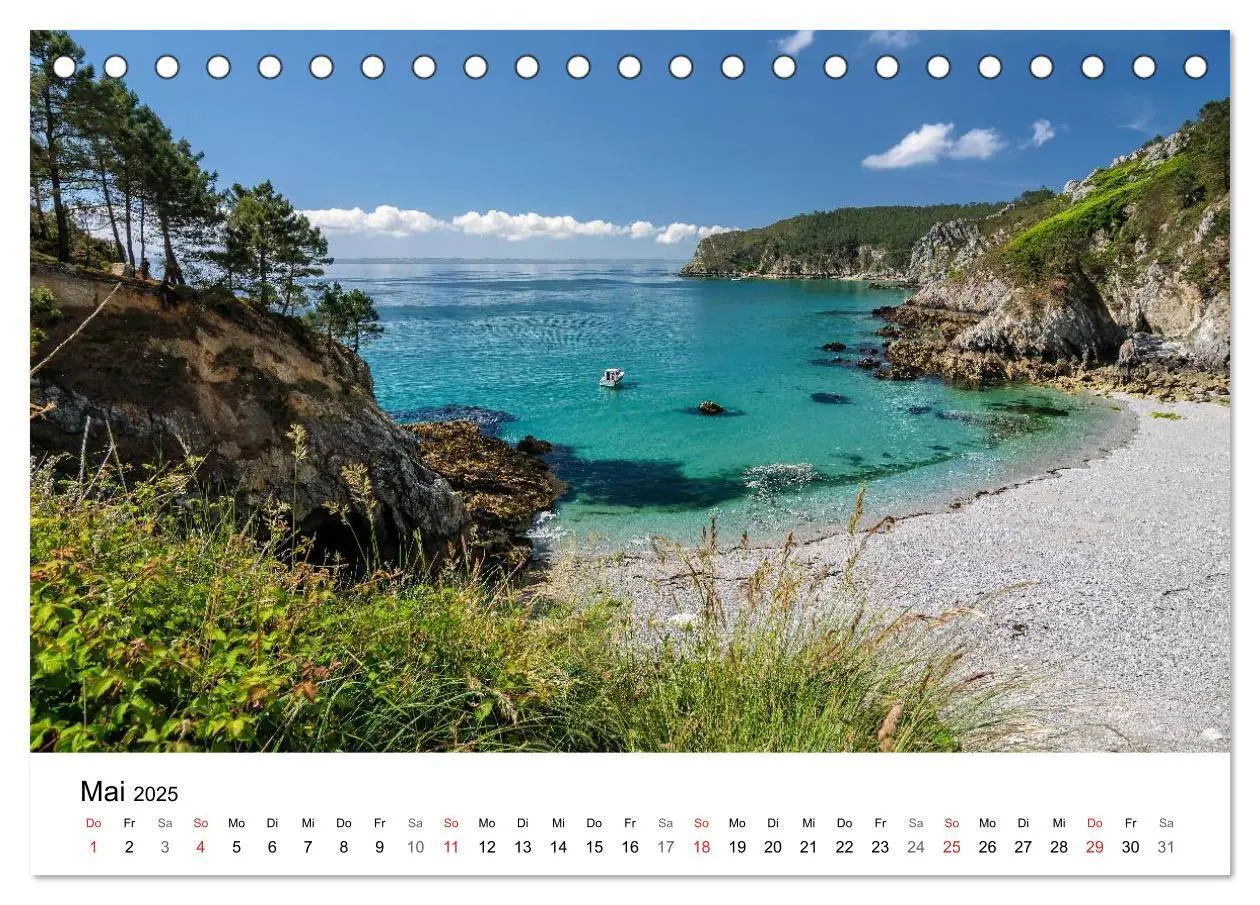 Bild: 9783435687800 | Bretagne - Die Halbinsel Crozon (Tischkalender 2025 DIN A5 quer),...