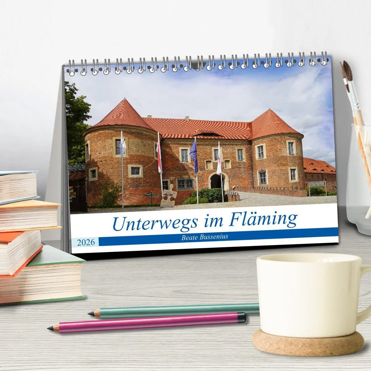Bild: 9783457777800 | Unterwegs im Fläming (Tischkalender 2026 DIN A5 quer), CALVENDO...