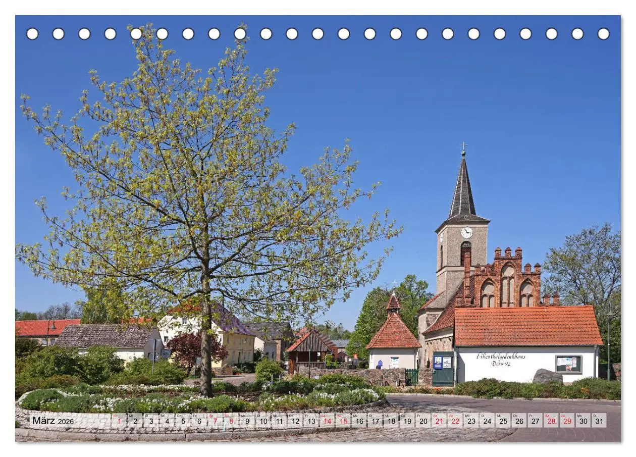 Bild: 9783457777800 | Unterwegs im Fläming (Tischkalender 2026 DIN A5 quer), CALVENDO...