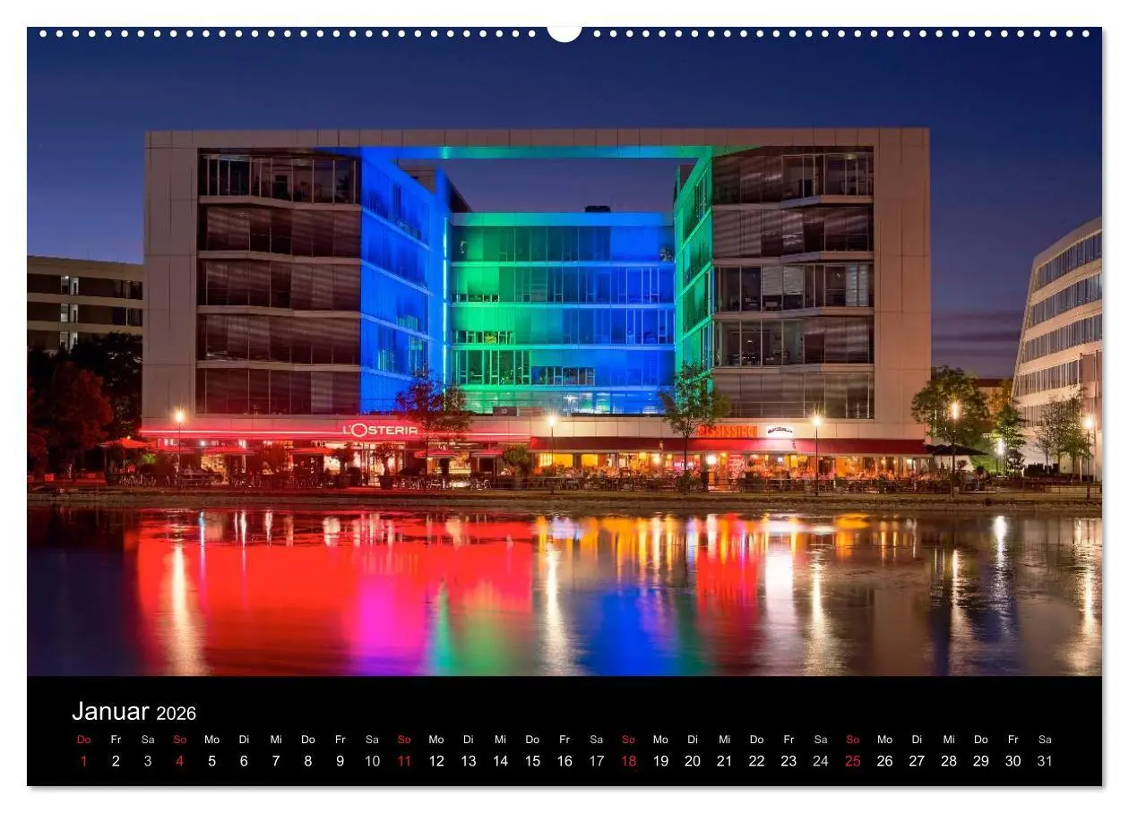 Bild: 9783516007800 | Duisburgs Nächte (hochwertiger Premium Wandkalender 2026 DIN A2...