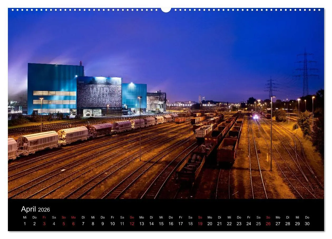 Bild: 9783516007800 | Duisburgs Nächte (hochwertiger Premium Wandkalender 2026 DIN A2...