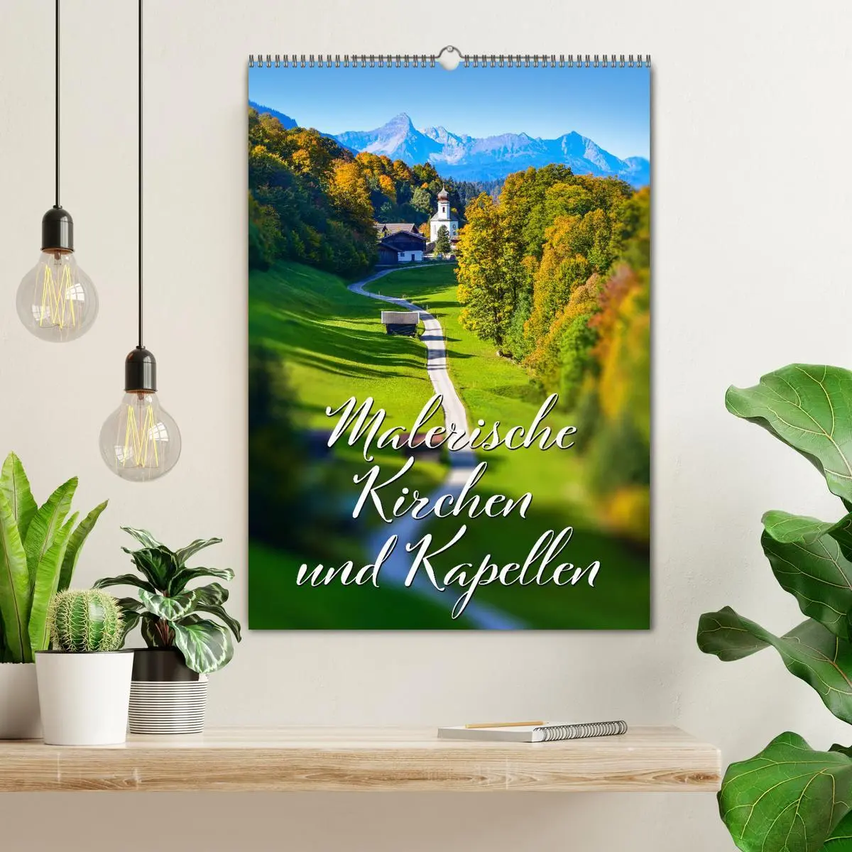Bild: 9783516317800 | Malerische Kirchen und Kapellen (Wandkalender 2026 DIN A2 hoch),...