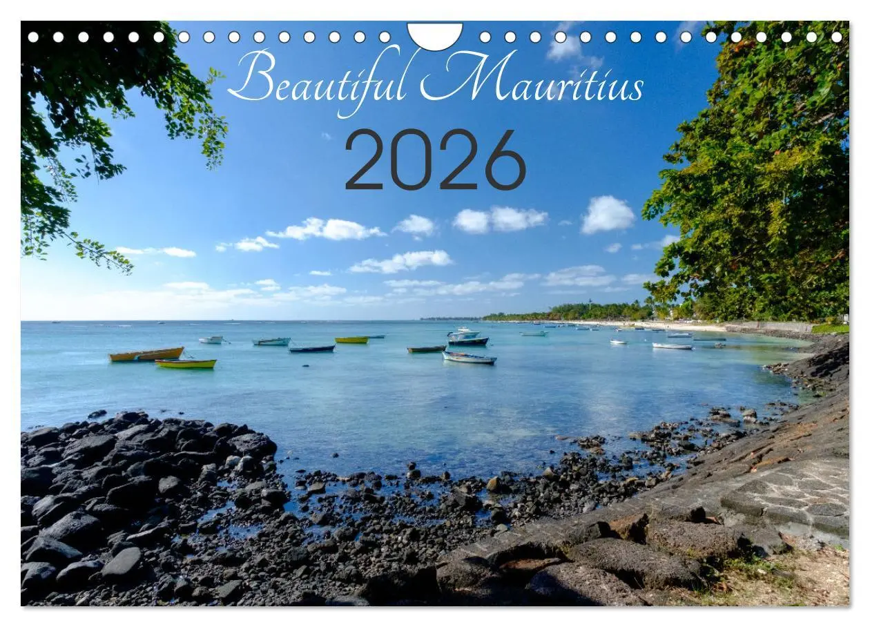 Cover: 9783516557800 | Beautiful Mauritius (Wall Calendar 2026 DIN A4 landscape), CALVENDO...