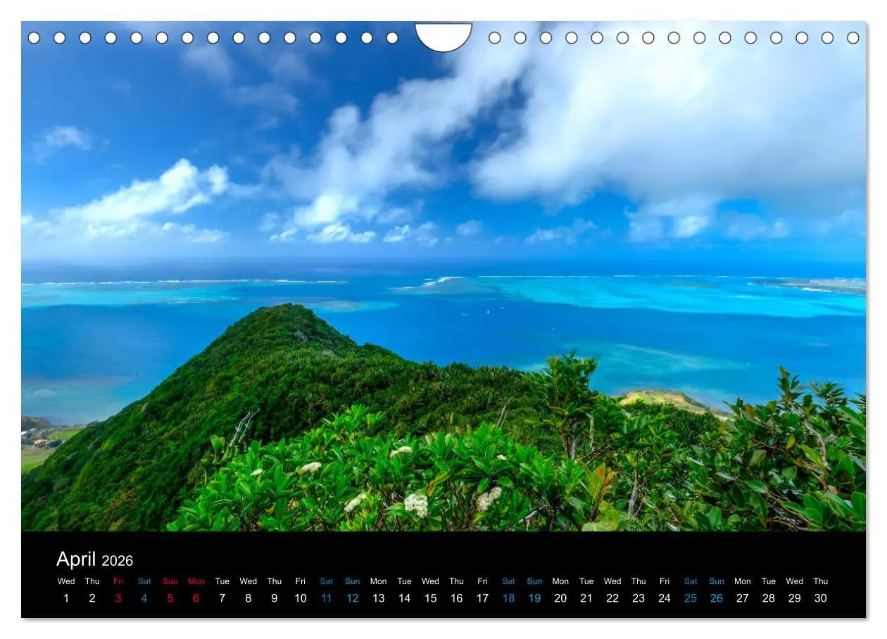 Bild: 9783516557800 | Beautiful Mauritius (Wall Calendar 2026 DIN A4 landscape), CALVENDO...