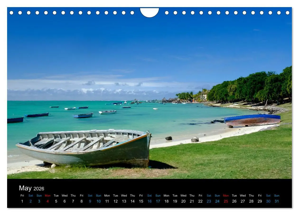 Bild: 9783516557800 | Beautiful Mauritius (Wall Calendar 2026 DIN A4 landscape), CALVENDO...