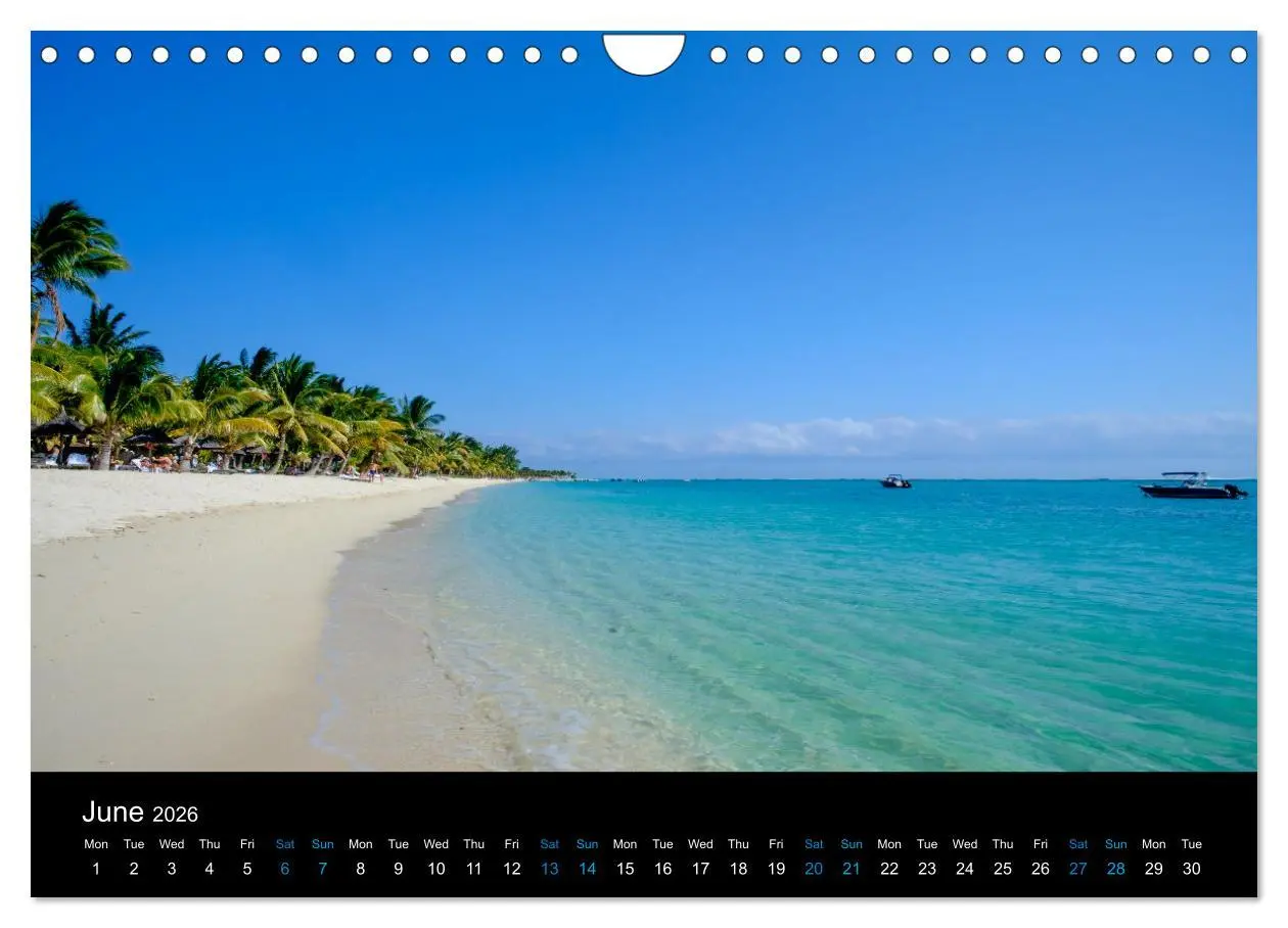 Bild: 9783516557800 | Beautiful Mauritius (Wall Calendar 2026 DIN A4 landscape), CALVENDO...