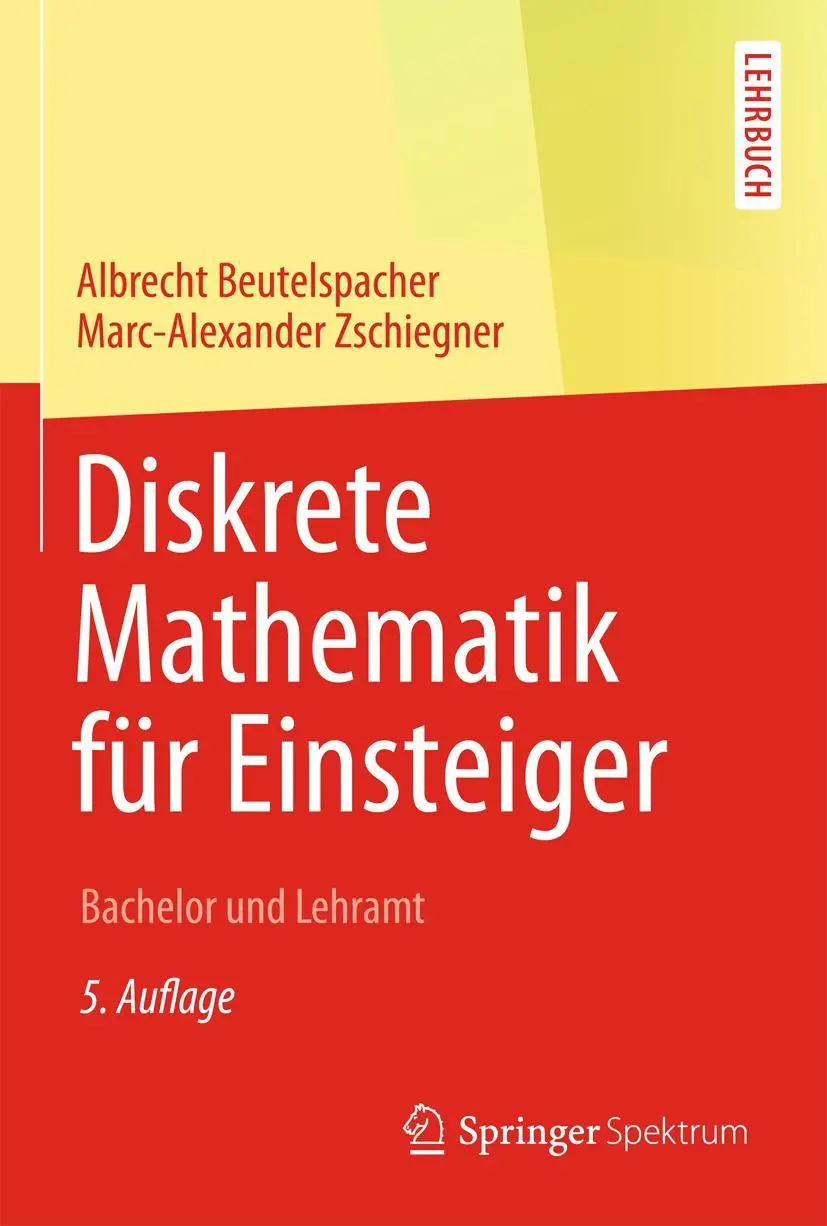 Cover: 9783658057800 | Diskrete Mathematik für Einsteiger | Bachelor und Lehramt | Buch