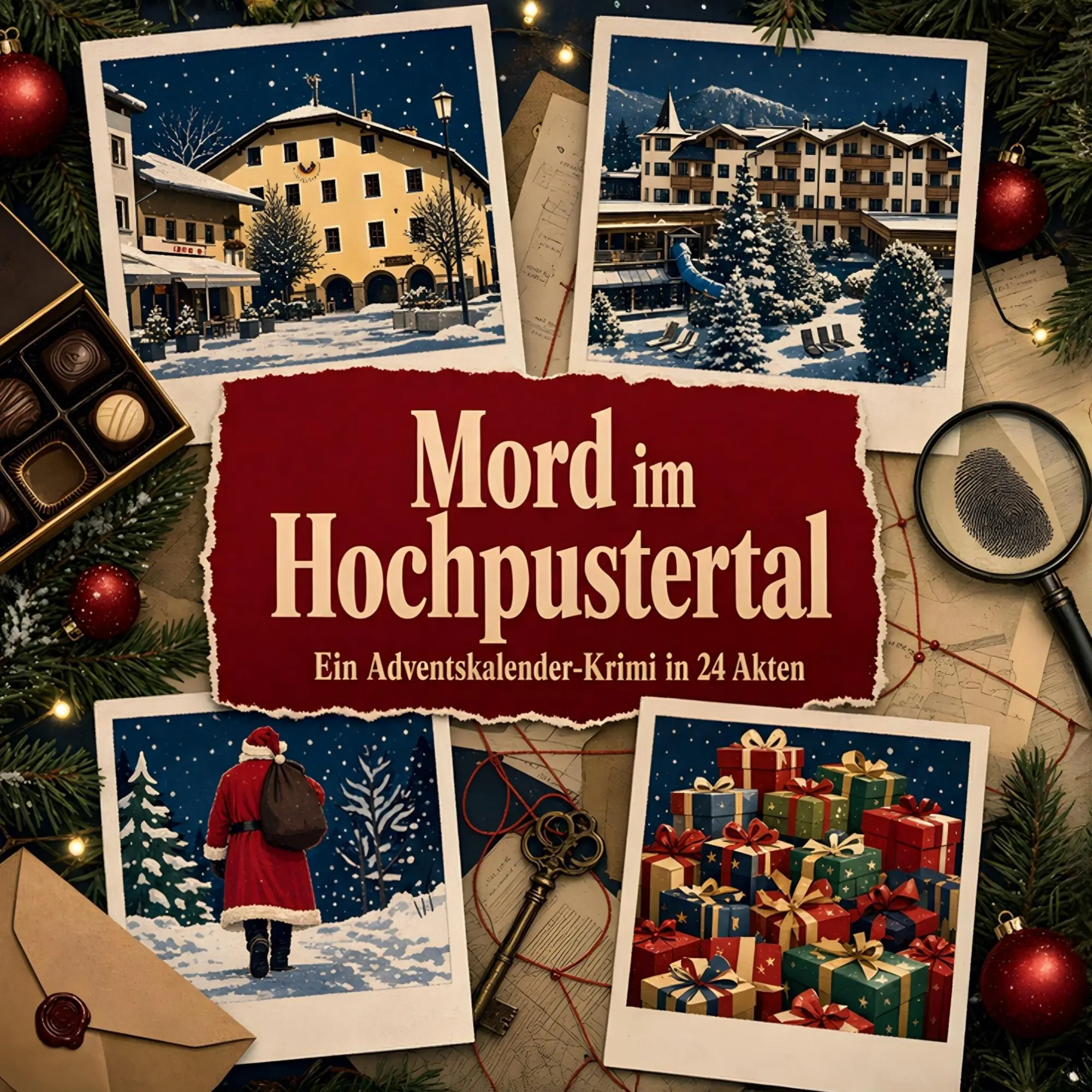 Cover: 9783696127800 | Mord im Hochpustertal | Ein Adventskalender-Krimi in 24 Akten | König