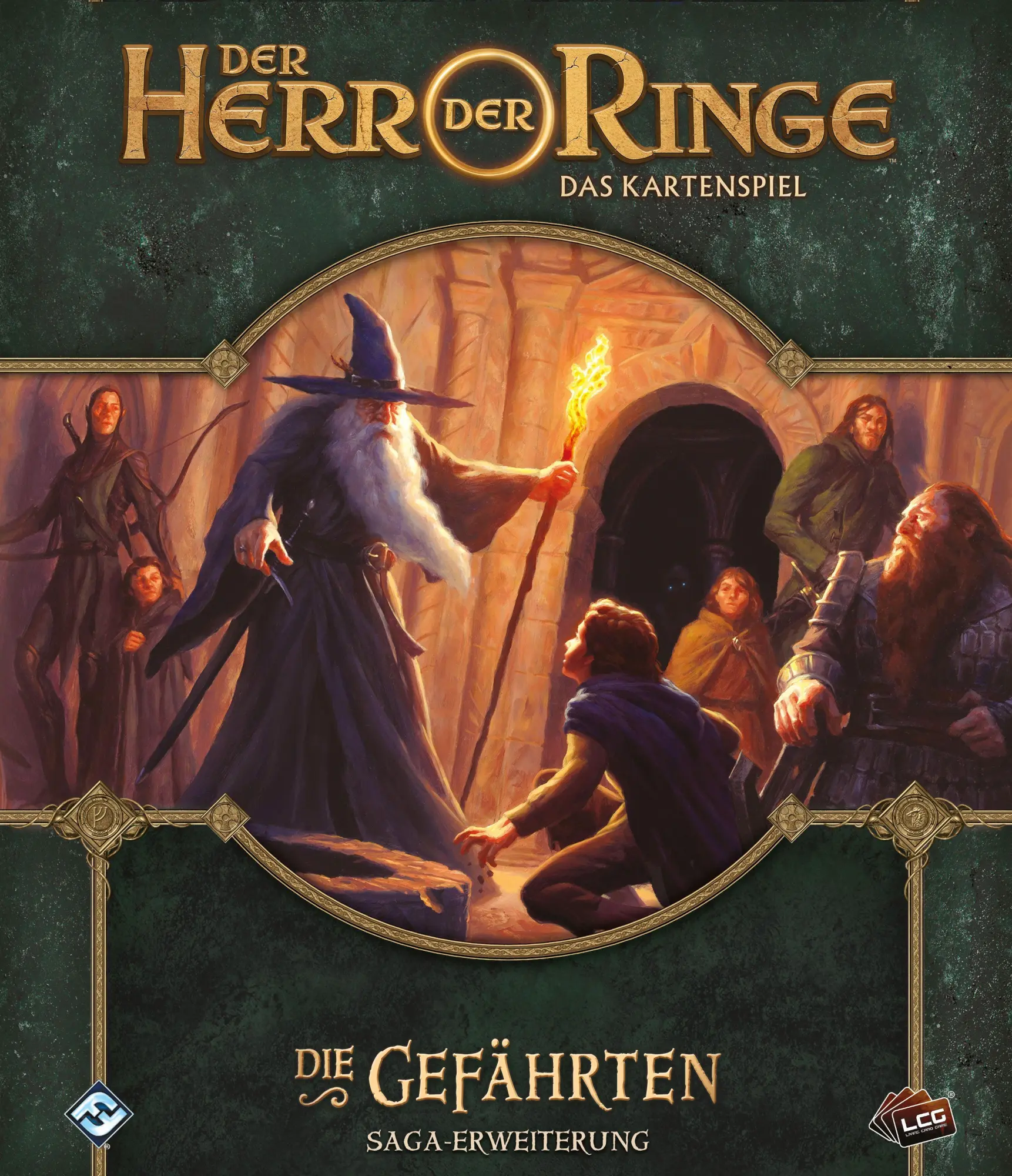 Cover: 841333117900 | Herr der Ringe Das Kartenspiel - Die Gefährten | Nate French | Spiel