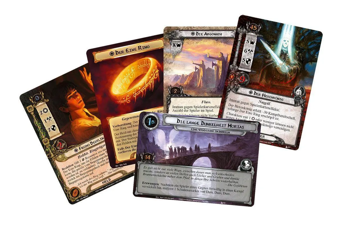 Bild: 841333117900 | Herr der Ringe Das Kartenspiel - Die Gefährten | Nate French | Spiel