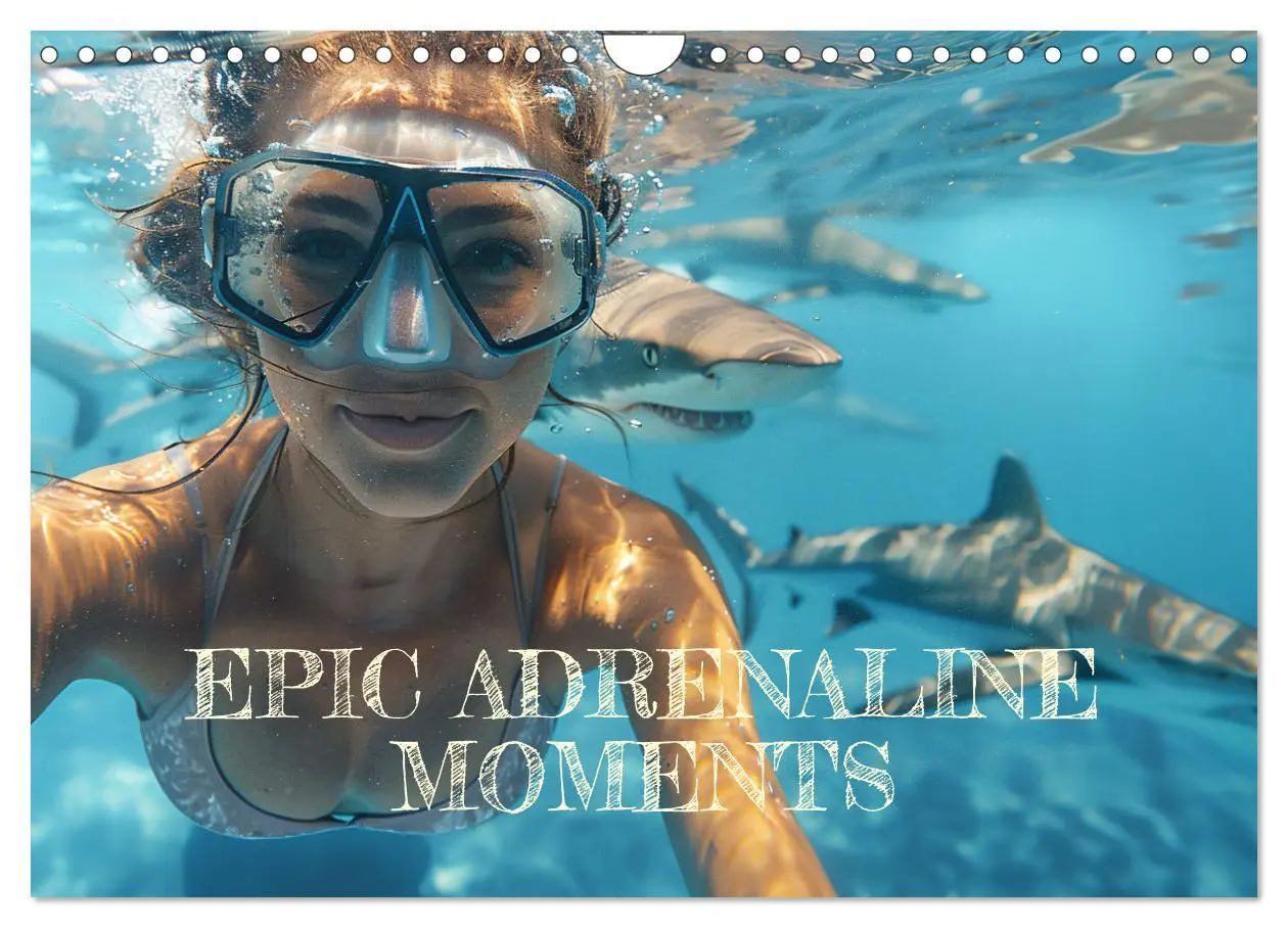 Cover: 9781325987900 | Epic Adrenaline Moments (Wall Calendar 2025 DIN A4 landscape),...