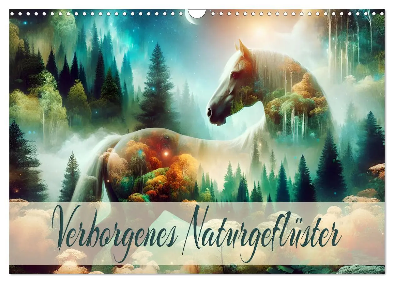 Cover: 9783457387900 | Verborgenes Naturgeflüster (Wandkalender 2026 DIN A3 quer),...