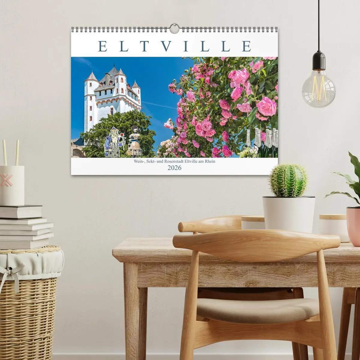 Bild: 9783457907900 | Eltville am Rhein - Wein, Sekt, Rosen (Wandkalender 2026 DIN A3...