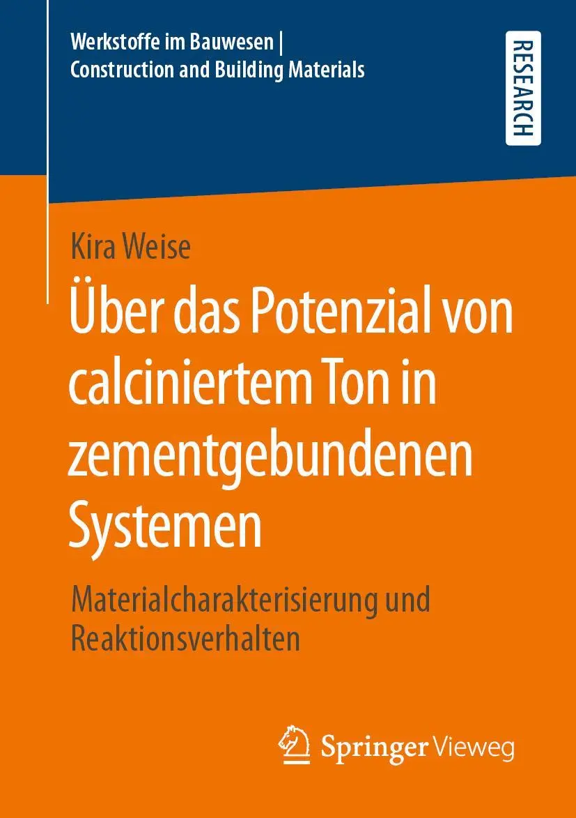 Cover: 9783658287900 | Über das Potenzial von calciniertem Ton in zementgebundenen Systemen