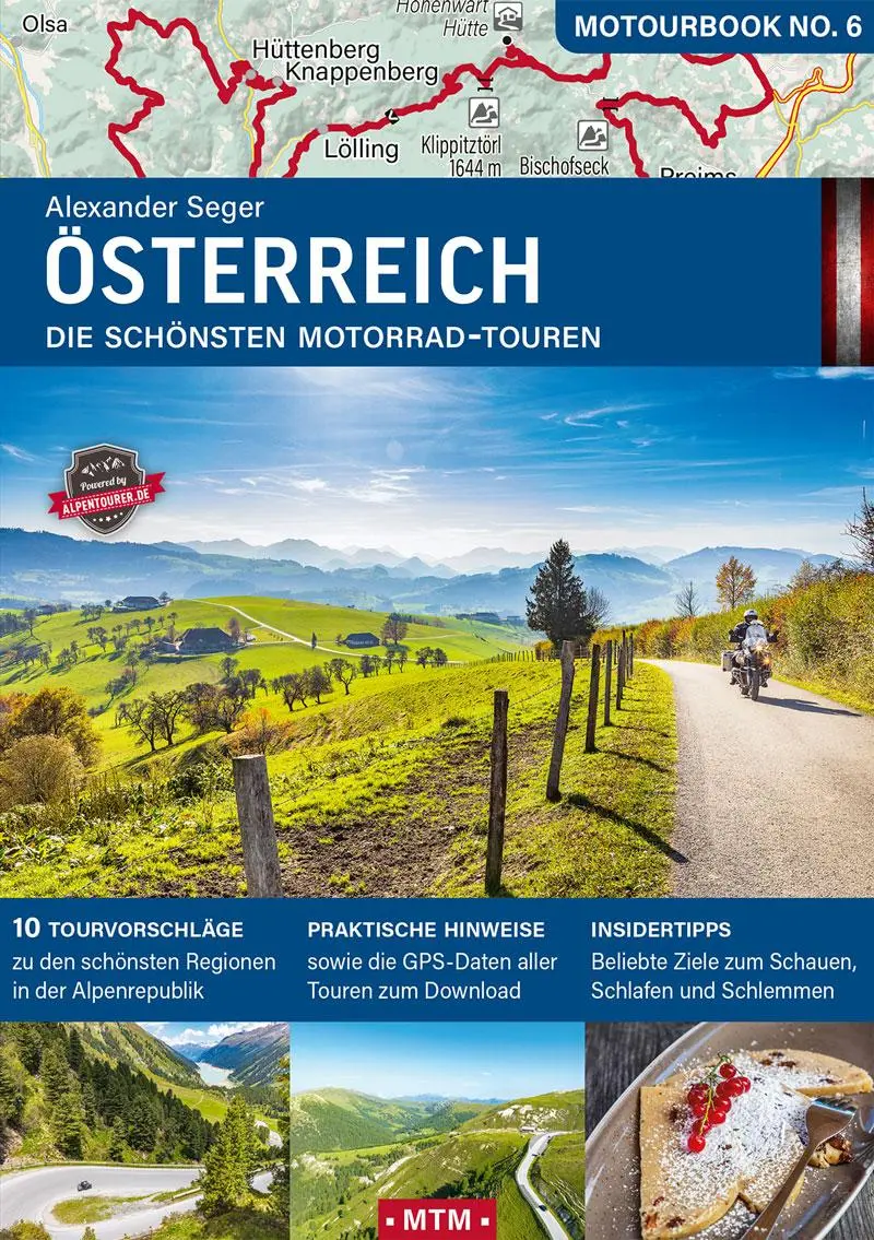 Cover: 9783939997900 | Österreich | Die schönsten Motorrad-Touren | Alexander Seger | Buch
