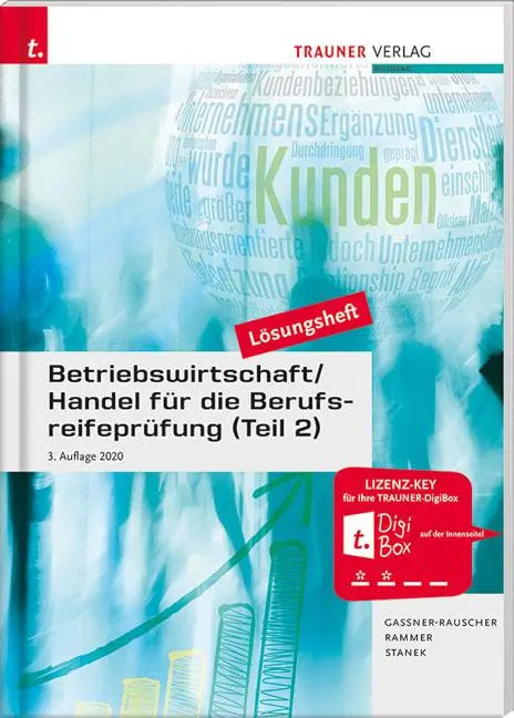 Cover: 9783991137900 | Betriebswirtschaft/Handel für die Berufsreifeprüfung (Teil 2)...