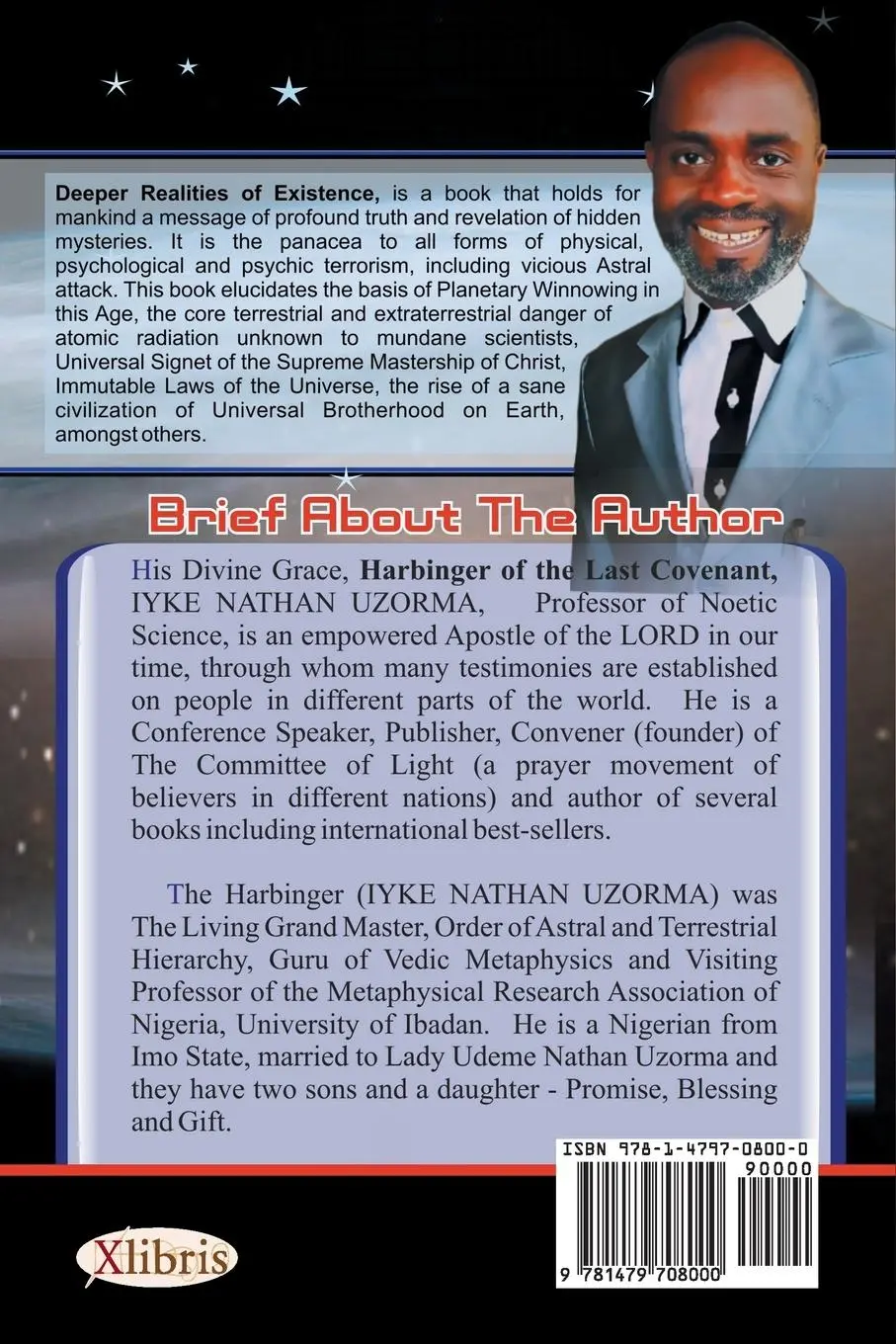 Rückseite: 9781479708000 | Deeper Realities of Existence | Volume One | Iyke Nathan Uzorma | Buch