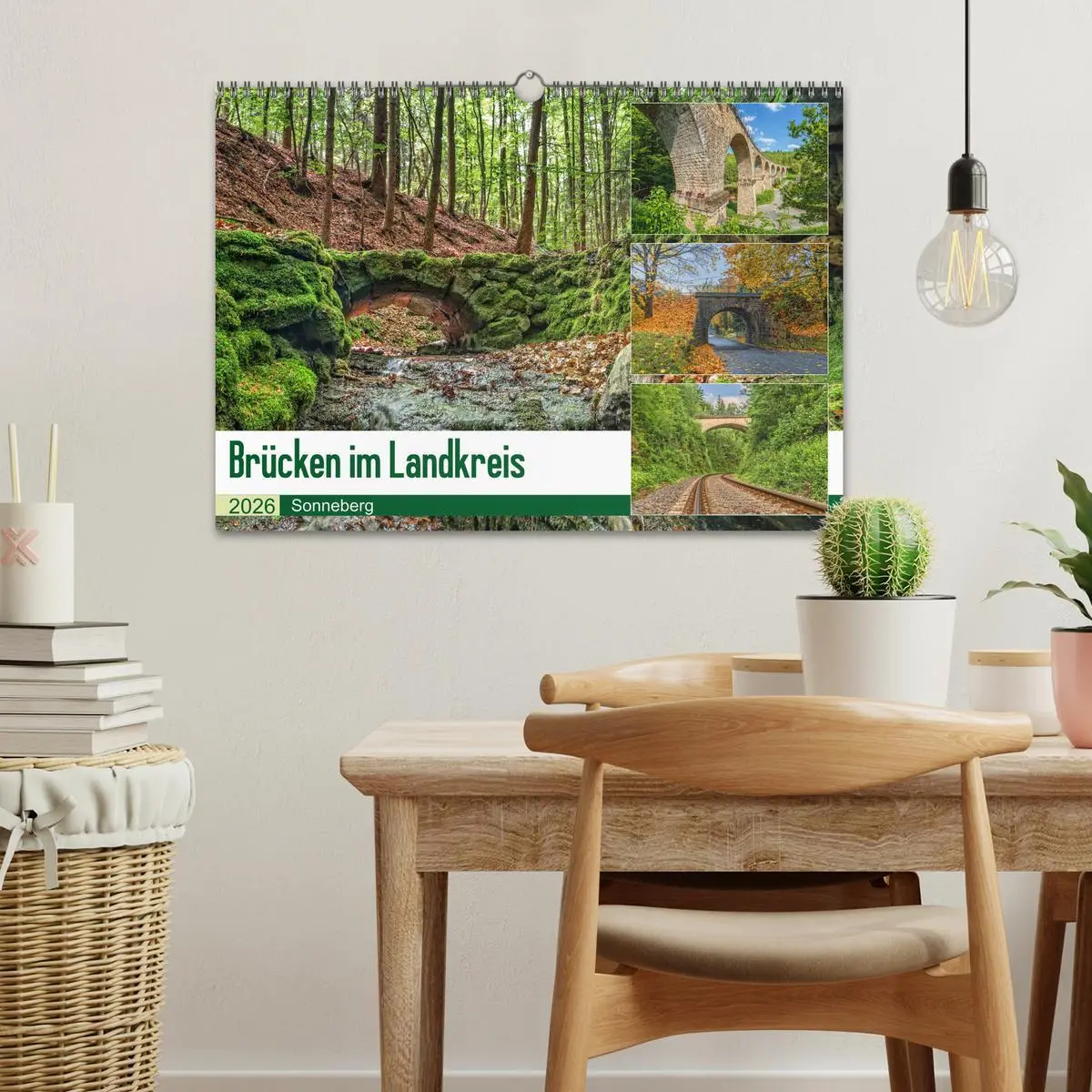 Bild: 9783457898000 | Brücken des Landkreises Sonneberg (Wandkalender 2026 DIN A3 quer),...