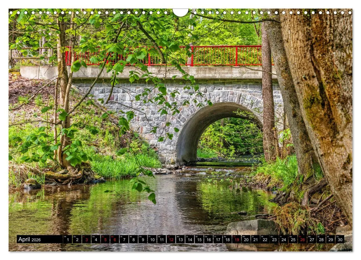 Bild: 9783457898000 | Brücken des Landkreises Sonneberg (Wandkalender 2026 DIN A3 quer),...