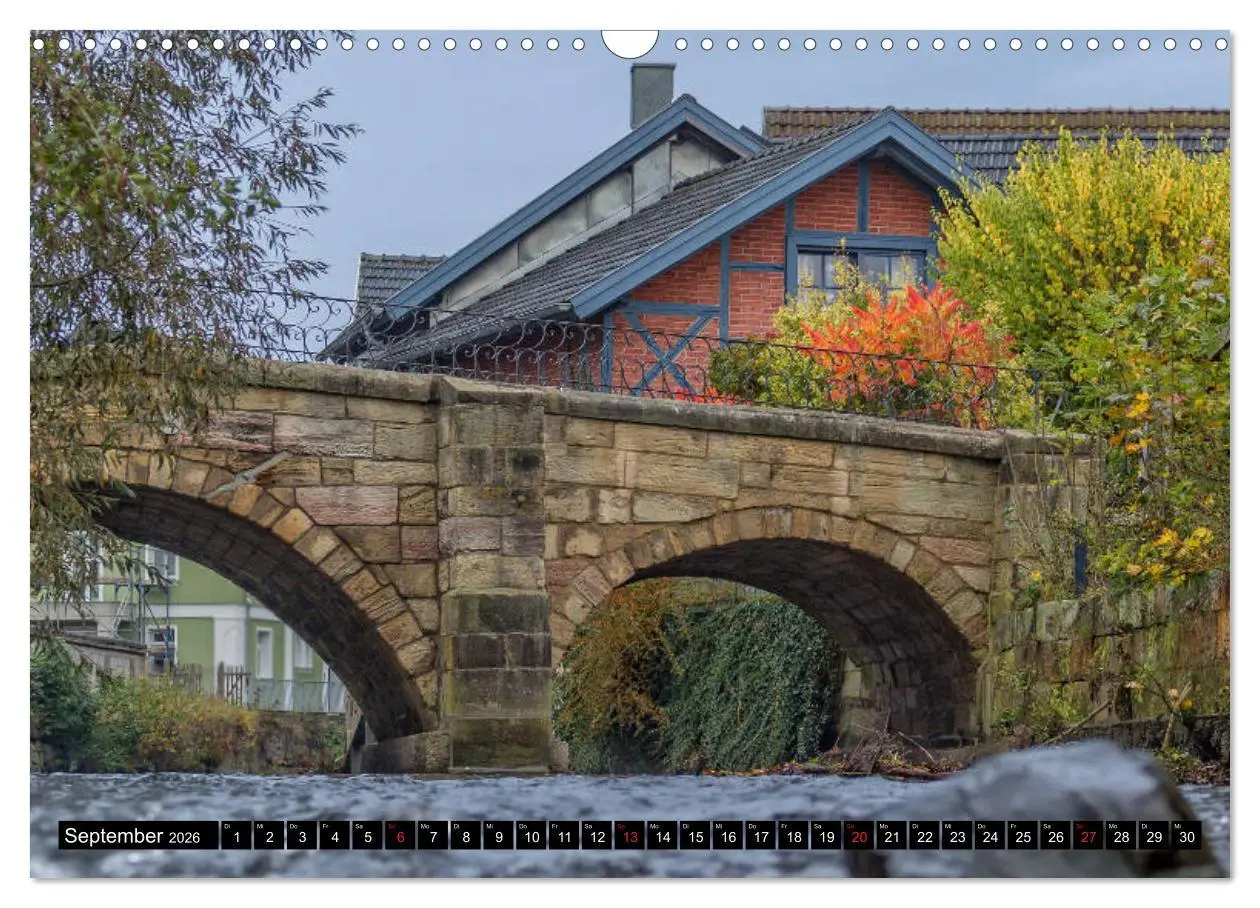 Bild: 9783457898000 | Brücken des Landkreises Sonneberg (Wandkalender 2026 DIN A3 quer),...