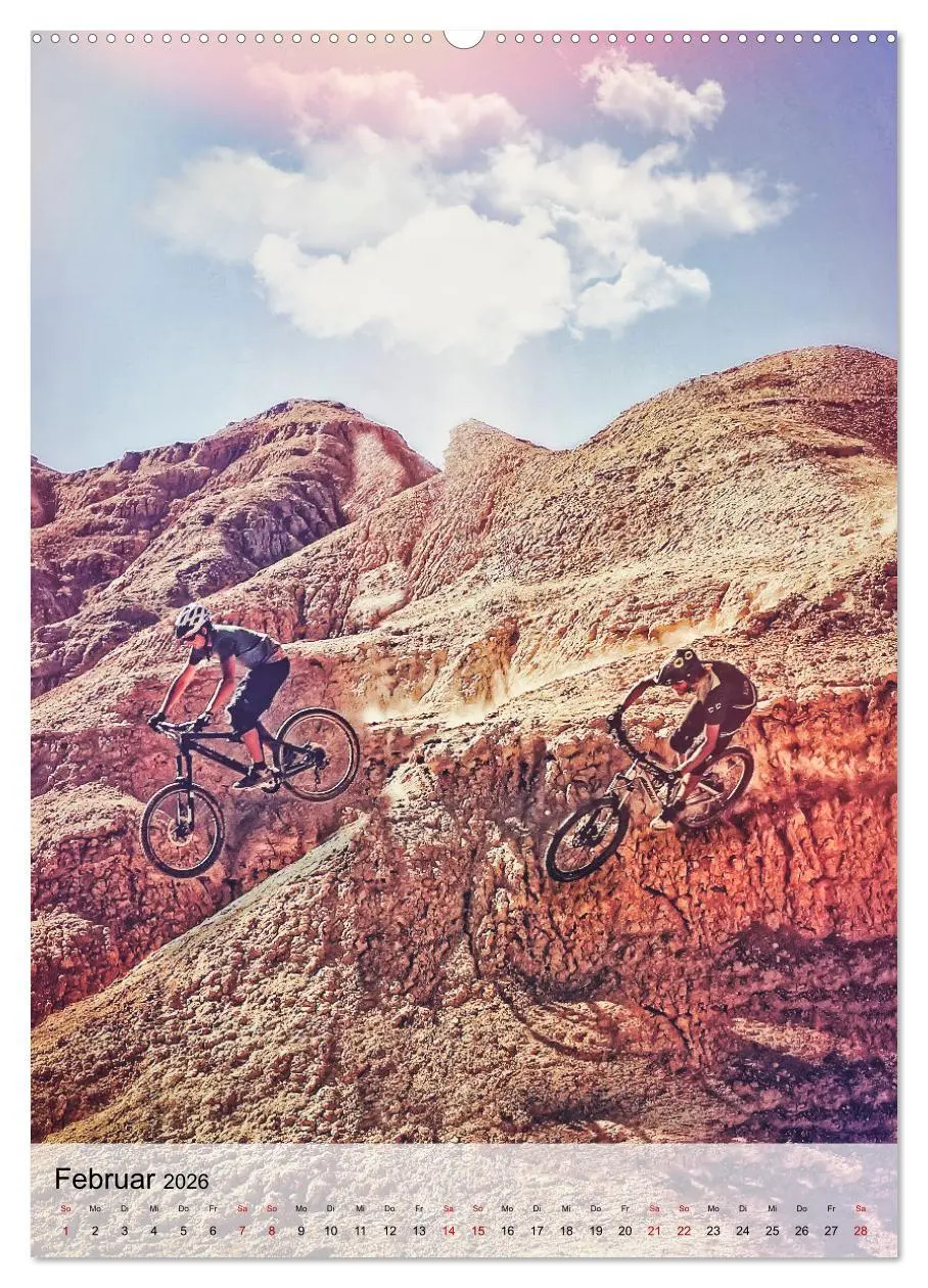 Bild: 9783516368000 | Mountainbike - einfach Spaß (hochwertiger Premium Wandkalender 2026...