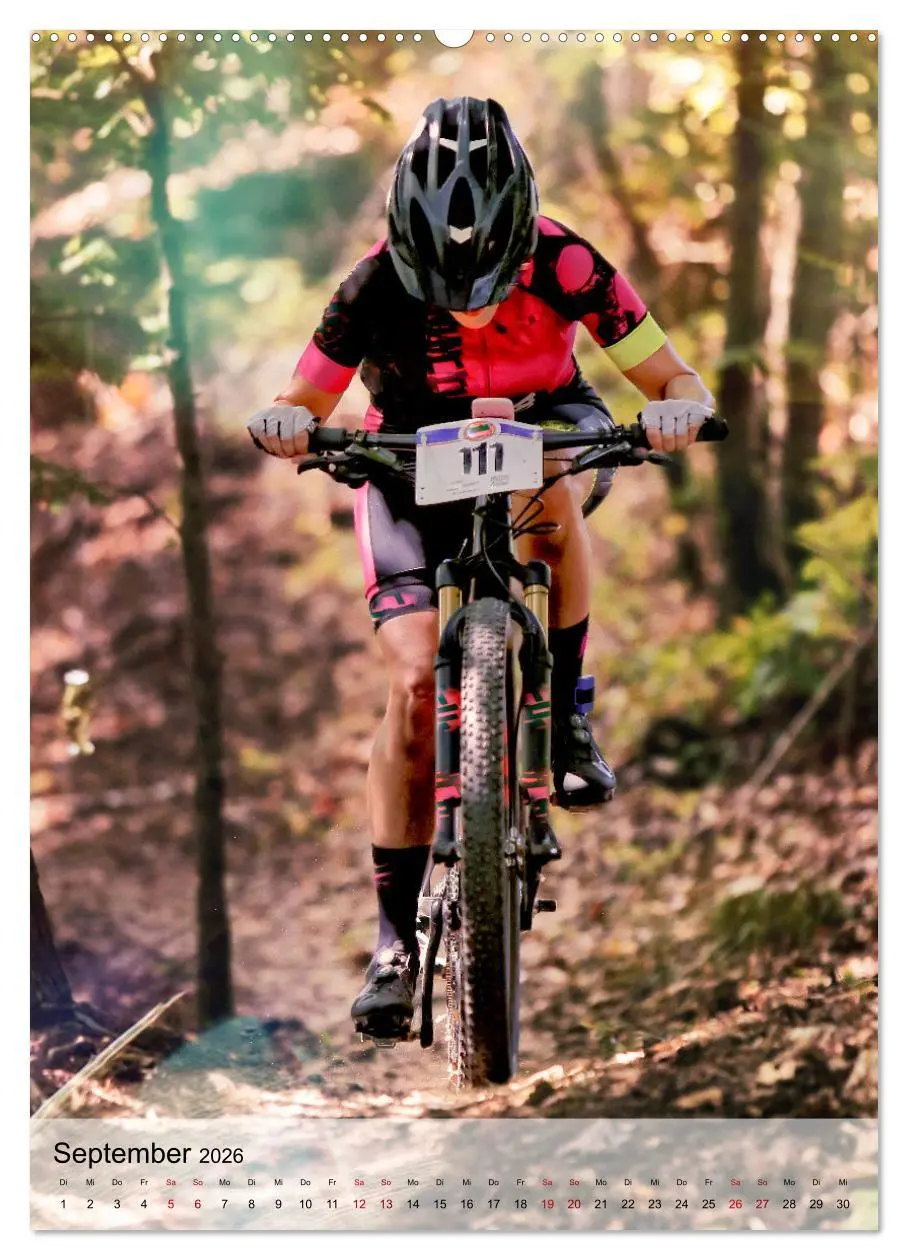 Bild: 9783516368000 | Mountainbike - einfach Spaß (hochwertiger Premium Wandkalender 2026...
