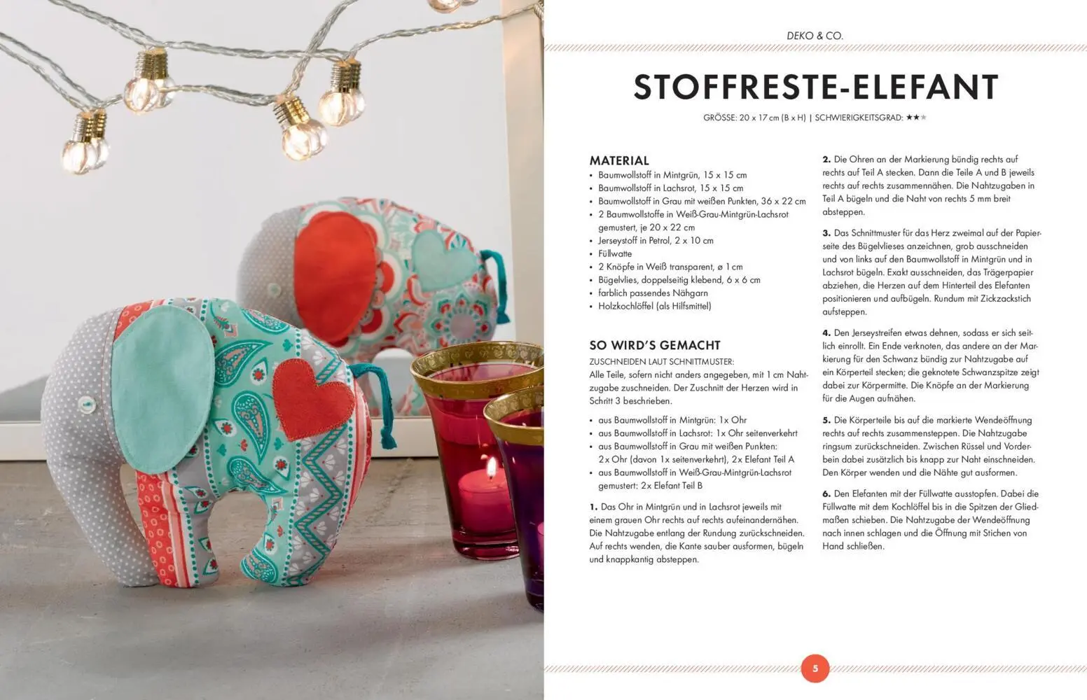 Bild: 9783625198000 | Schönes aus Stoffresten nähen I Accessoires, Deko &amp; Geschenke | Buch