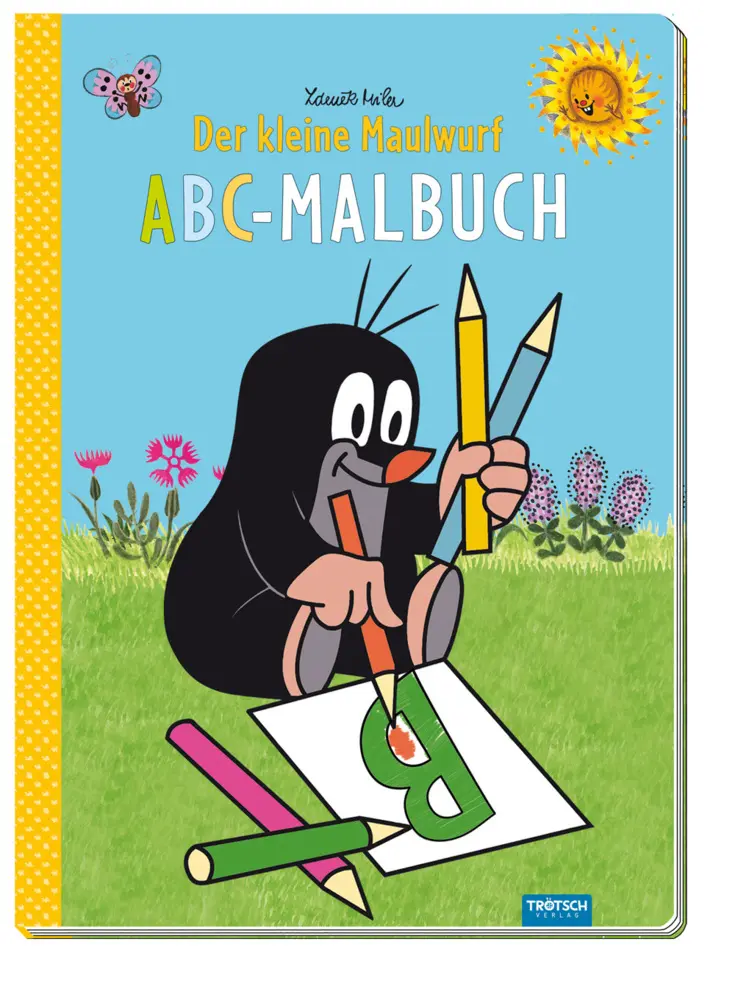 Cover: 9783965528000 | Trötsch Der kleine Maulwurf Malbuch ABC-Malbuch | Trötsch Verlag