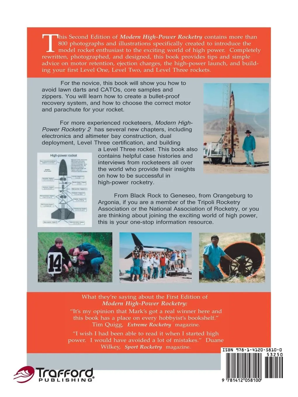 Rückseite: 9781412058100 | Modern High-Power Rocketry 2 | Mark Canepa | Taschenbuch | Englisch