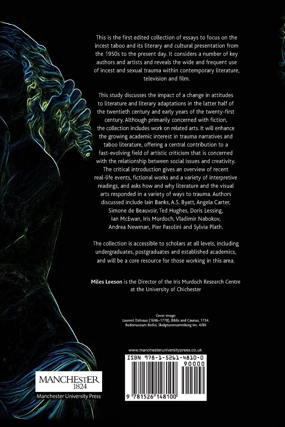 Rückseite: 9781526148100 | Incest in contemporary literature | Miles Leeson | Taschenbuch | 2020